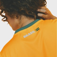 Blusa Cropped Brasil Lotus - Feminina - Foto 4
