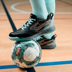 Chuteira Futsal Adulto Topper Lethal Grafeno - Foto 8