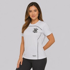 Camisa do Corinthians Fitness Dry Logo 8 Feminina - Foto 4