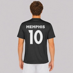 Camisa do Corinthians Dry All Black 10 Memphis Infantil - Foto 1