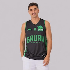 Camiseta Regata Kappa Bauru III 2026 Premium Masculina - Foto 1