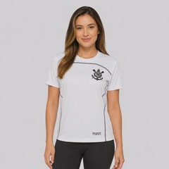 Camisa do Corinthians Fitness Dry Logo 10 Memphis Feminina - Foto 2