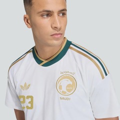 Camisa Arábia Saudita II 26/27 23 Kanno adidas Masculina - Foto 5