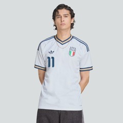 Camisa Itália II 26/27 11 Kean adidas Masculina - Foto 2