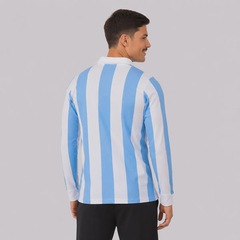 Camisa do Grêmio Retrô 1917 Manga Longa Masculina - Foto 4