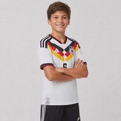 Camisa Alemanha I 26/27 6 Kimmich adidas Infantil - Foto 3