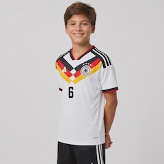 Camisa Alemanha I 26/27 6 Kimmich adidas Infantil - Foto 4