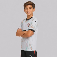 Camisa Portugal II 25/26 10 Bernardo Silva Puma Infantil - Foto 4
