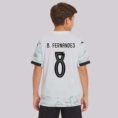 Camisa Portugal II 25/26 8 B. Fernandes Puma Masculina - Foto 1