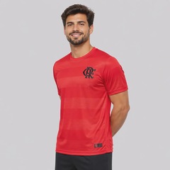 Camisa do Flamengo Jacquard Masculina - Foto 3