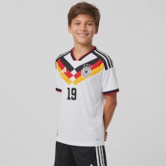 Camisa Alemanha I 26/27 19 Sané adidas Infantil - Foto 4