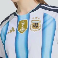 Camisa Argentina I 26/27 7 De Paul adidas Feminina - Foto 5