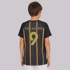 Camiseta do Corinthians Fitness 9 Yuri Alberto Infantil - Foto 1