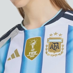 Camisa Argentina I 26/27 8 Enzo adidas Feminina - Foto 5