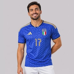 Camisa Itália I 26/27 17 D. Frattesi adidas Masculina - Foto 2