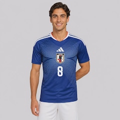 Camisa Japão I 26/278 T. Minamino adidas Masculina - Foto 2