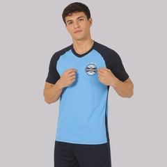 Camisa do Grêmio Celeste Masculina - Foto 2