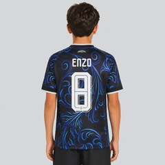 Camisa Argentina II 26/27 8 Enzo adidas infantil - Foto 1