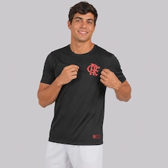 Camisa do Flamengo Poliamida Escudo Masculina - Foto 2