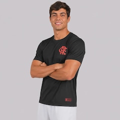 Camisa do Flamengo Poliamida Escudo Masculina - Foto 3