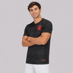 Camisa do Flamengo Dry Jacquard Masculina - Foto 3
