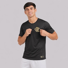 Camisa do Flamengo Poliamida Escudo Masculina - Foto 2