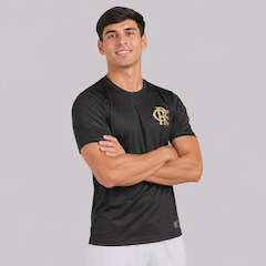 Camisa do Flamengo Poliamida Escudo Masculina - Foto 3
