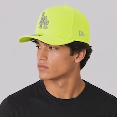 Boné Unissex New Era Los Angeles Dodgers MLB 940AF Q425 - Aba Curva - Foto 5