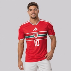 Camisa País de Gales I 26/27 10 L. Cullen adidas - Masculina - Foto 2