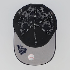 Boné Unissex New Era New York Yankees 940 M-Crown MLB - Aba Curva - Foto 4