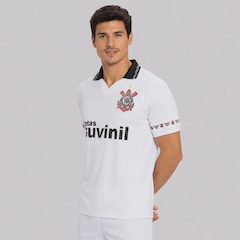 Camisa do Corinthians Retrô 1995 - Masculina - Foto 3