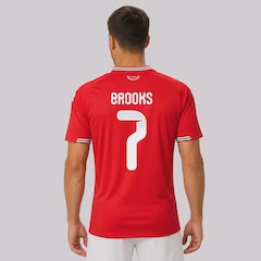Camisa País de Gales I 26/27 7 D. Brooks adidas - Masculina - Foto 1
