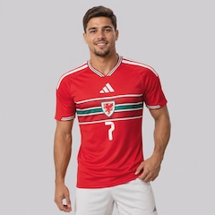 Camisa País de Gales I 26/27 7 D. Brooks adidas - Masculina - Foto 2