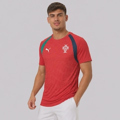 Camisa Portugal Treino 26/27 Puma - Masculina - Foto 3