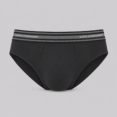 Kit com 3 Cuecas Lupo Slip Com Elastano  - Masculino - Foto 2