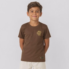 Camisa do Flamengo Dry Texturizada - Infantil - Foto 1