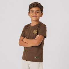 Camisa do Flamengo Dry Texturizada - Infantil - Foto 2