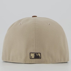 Boné Unissex New Era MLB Los Angeles Dodgers 5950 - Aba Reta - Foto 3