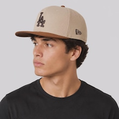 Boné Unissex New Era MLB Los Angeles Dodgers 5950 - Aba Reta - Foto 5