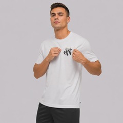 Camiseta do Santos Memórias Oversized - Masculina - Foto 2