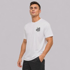 Camiseta do Santos Memórias Oversized - Masculina - Foto 3