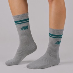 Kit 3 Pares de Meia Cano Alto New Balance - Feminino - Foto 4