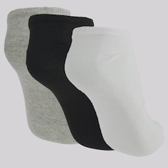 Kit 3 pares de Meia Sapatilha Dallf - Feminino - Foto 2