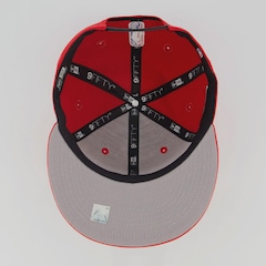 Boné Unissex New Era Miami Heat NBA 22 950 - Aba Curva - Foto 5