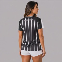 Camisa do Corinthians Raglan - Feminina - Foto 3