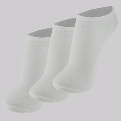 Kit com 3 Pares de Meia Sapatilha Dallf - Feminino - Foto 1