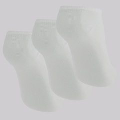 Kit com 3 Pares de Meia Sapatilha Dallf - Feminino - Foto 2