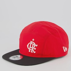 Boné Unissex New Era Flamengo Mengão Camper - Aba Reta - Foto 1
