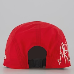 Boné Unissex New Era Flamengo Mengão Camper - Aba Reta - Foto 4