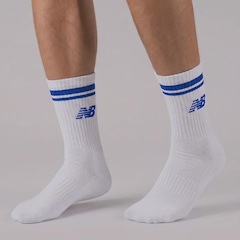 Kit com 3 Pares de Meia Cano Alto New Balance - Masculino - Foto 5